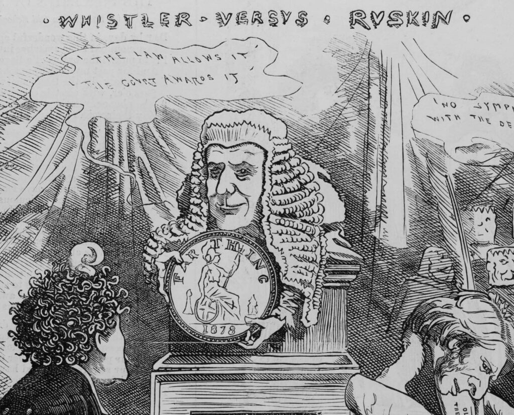 Punch on Whistler v. Ruskin